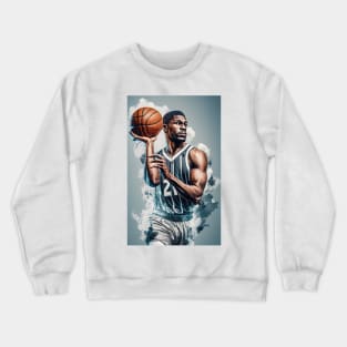 Basketball Buzzer Beater Alley-Oop Graphic Crewneck Sweatshirt